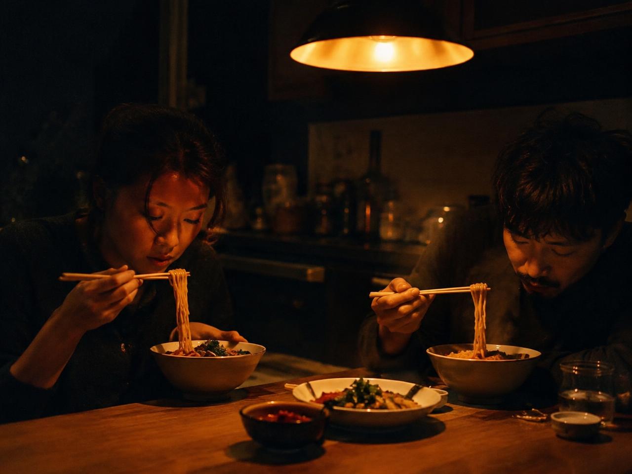 Midnight Noodles: Asian fusion supper